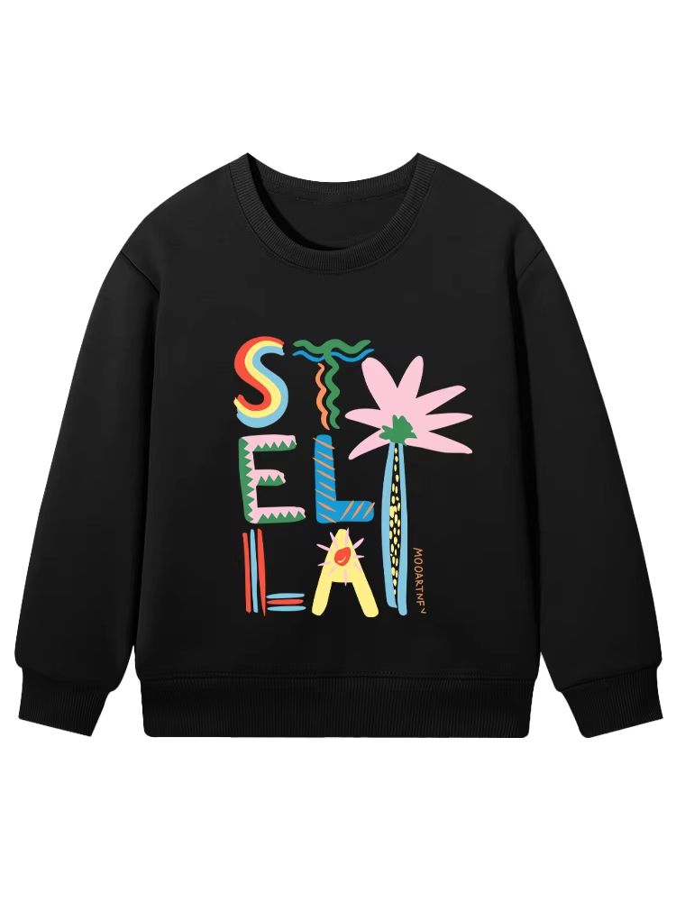 Girls' Stella Palm Graphic Sweatshirt