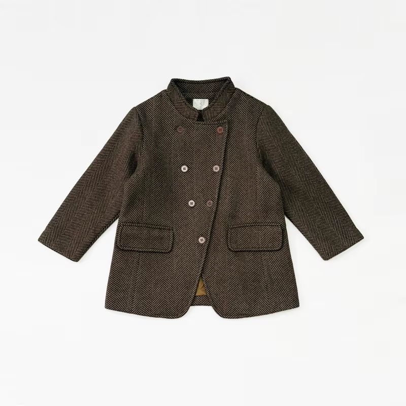 Shabbos Coats – Vertical Buttons Bro – Ali & Co AW26
