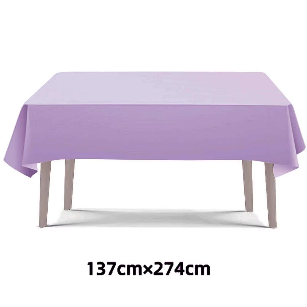 Purple Party Tablecloth