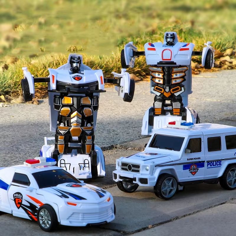 One Touch Transforming Car