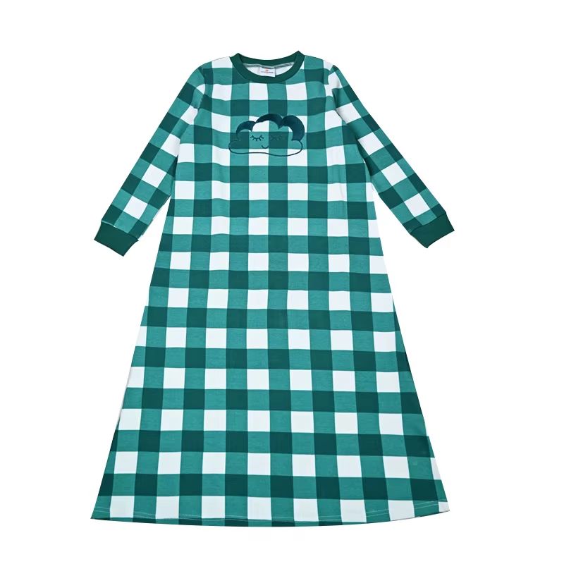 Brother & Sister Pyjamas – Blue Nightgown