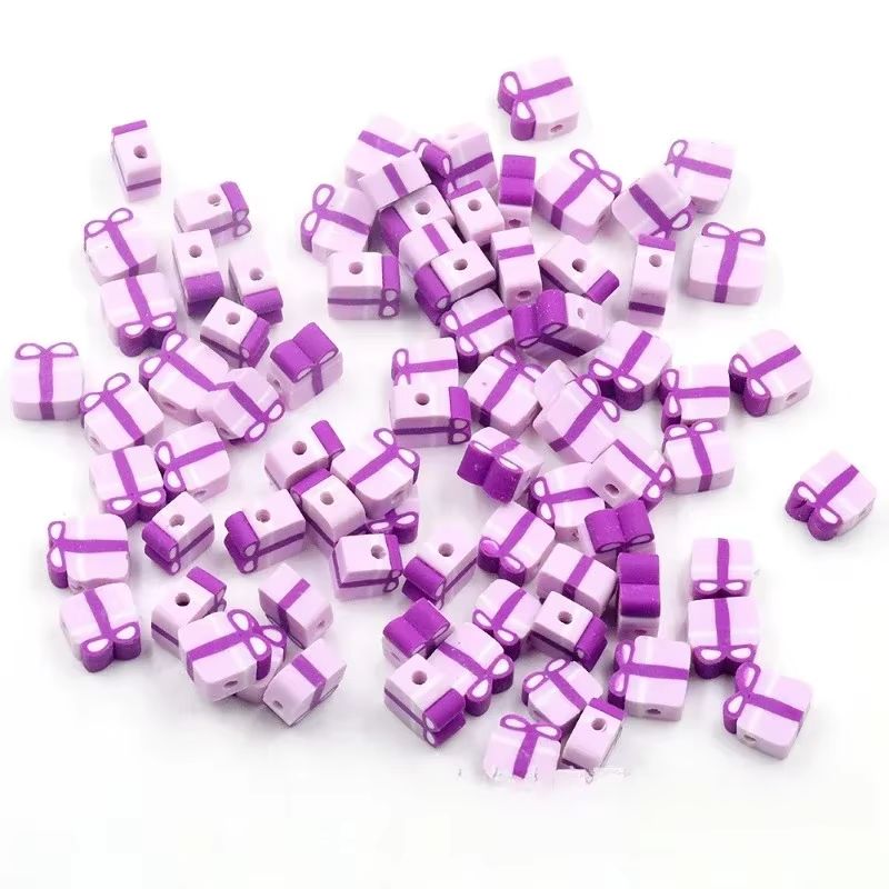 Chanukah Hebrew Letter Beads – Lilac