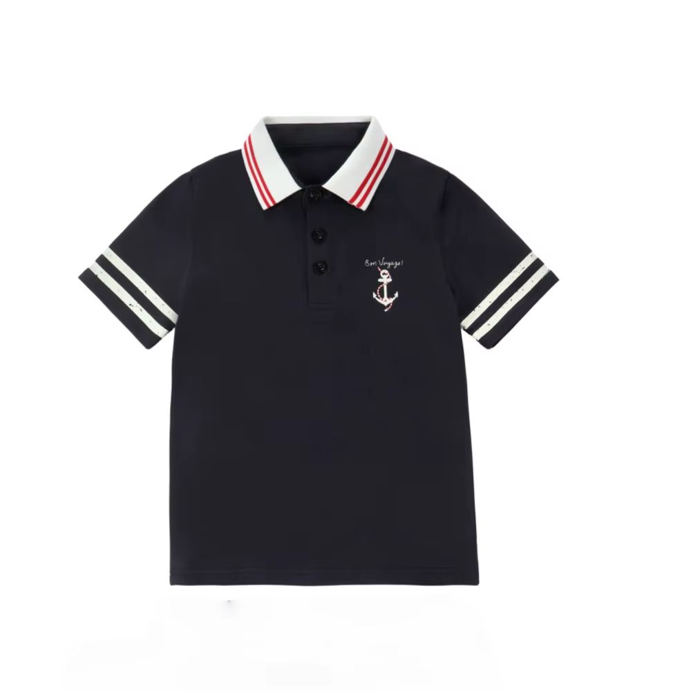 Nautical Jersey Cotton Collection – Boy Polo