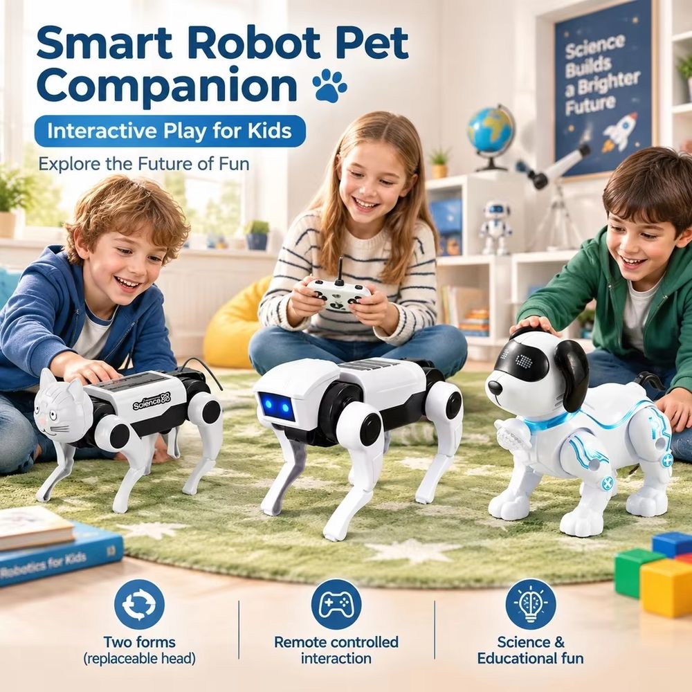 Build-It-Yourself Robot Dog