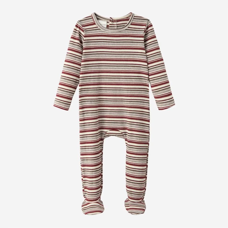 Print Lemon Collection – Red Stripe Romper