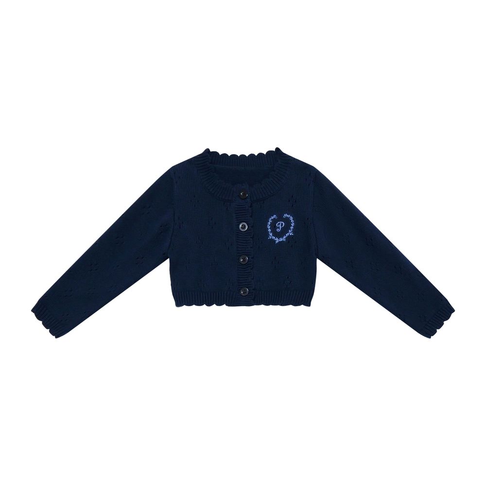 Navy Robe Collection Girl Short Cardigan – Ali Plus AW26