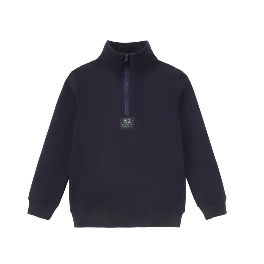 Navy Blue Corduroy – Zipper Shirt – Ali Picks AW26