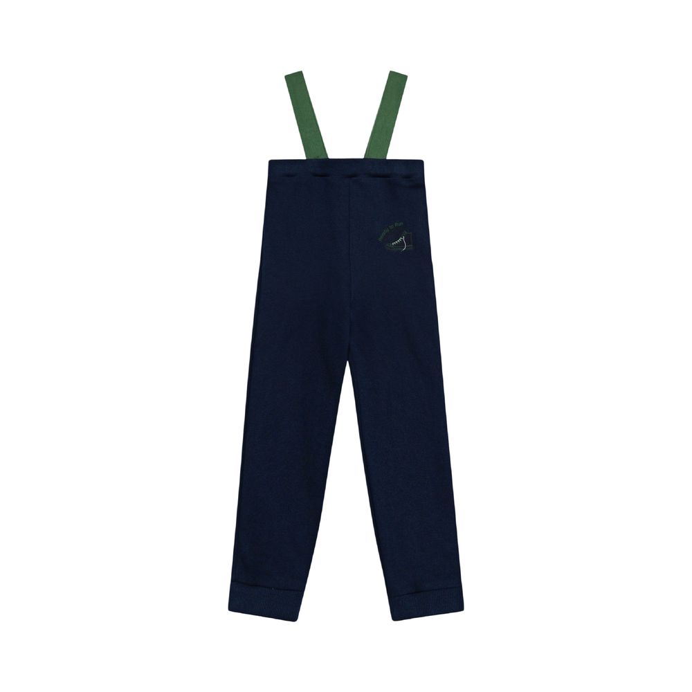 Sweatshirt Set Collection – Navy Strap Pants – Ali Mali AW26