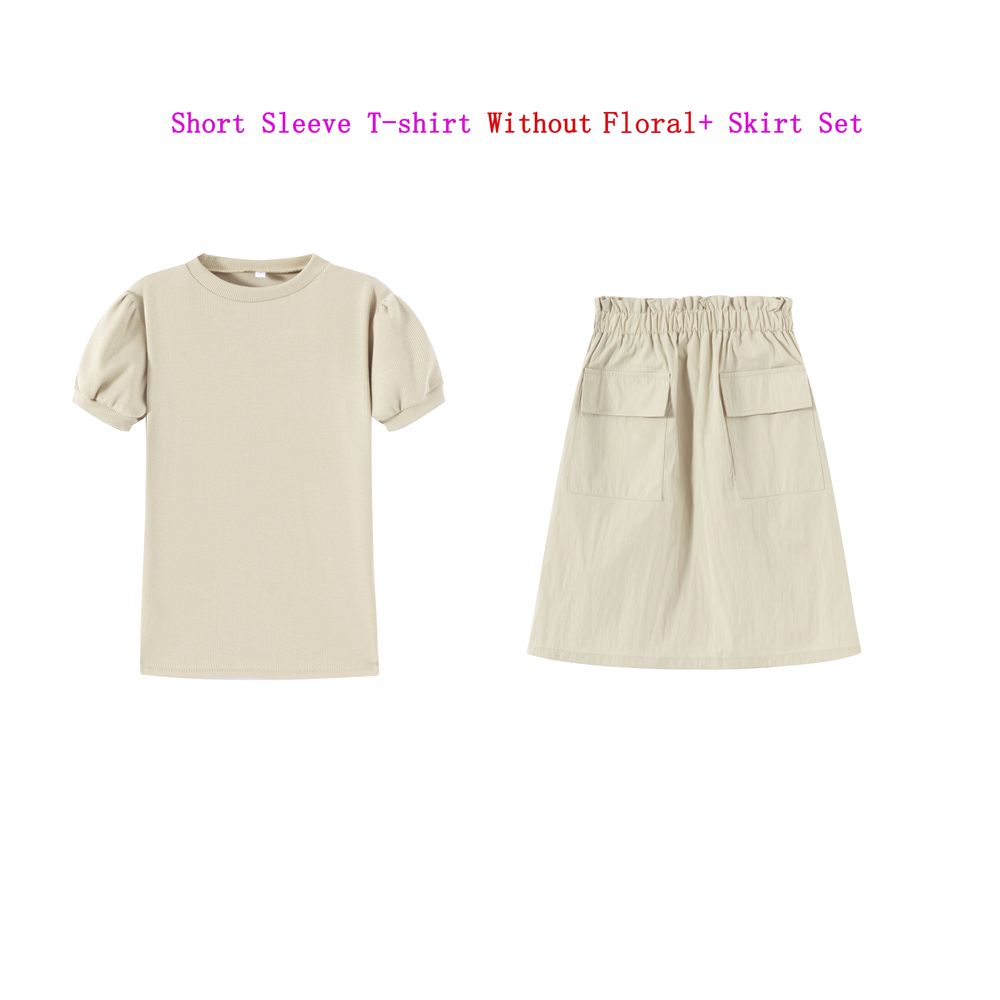 The Garden Collection – Taupe-top1-Skirt