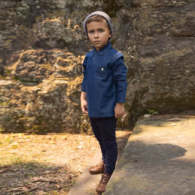 Playful Stripe – Big Boy Polo