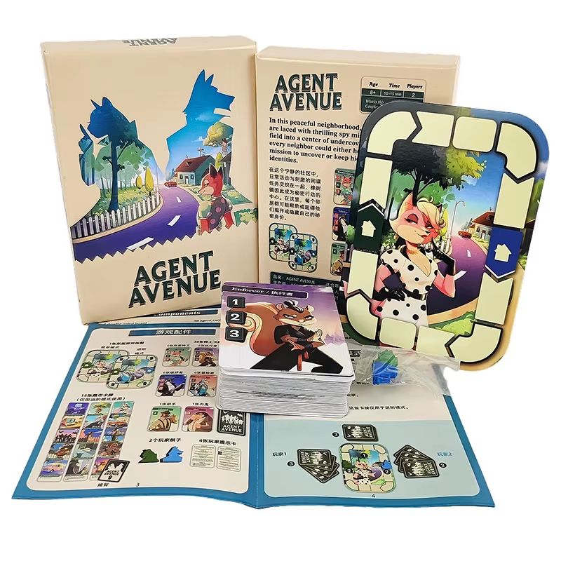Agent Avenue Board Game