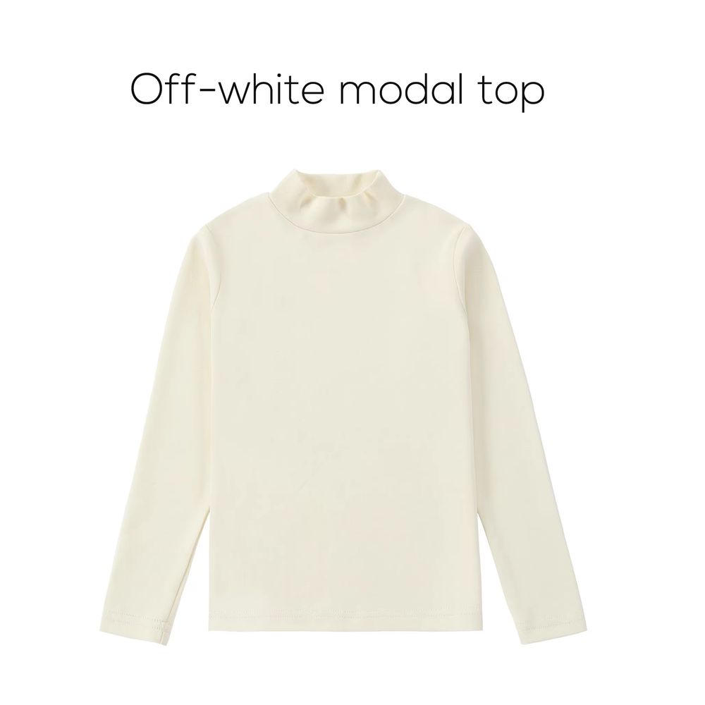 Tea Time Collection – Off-white Modal Top