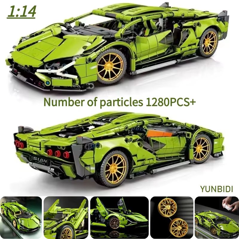 Technic Racing Car (1280+ pcs)