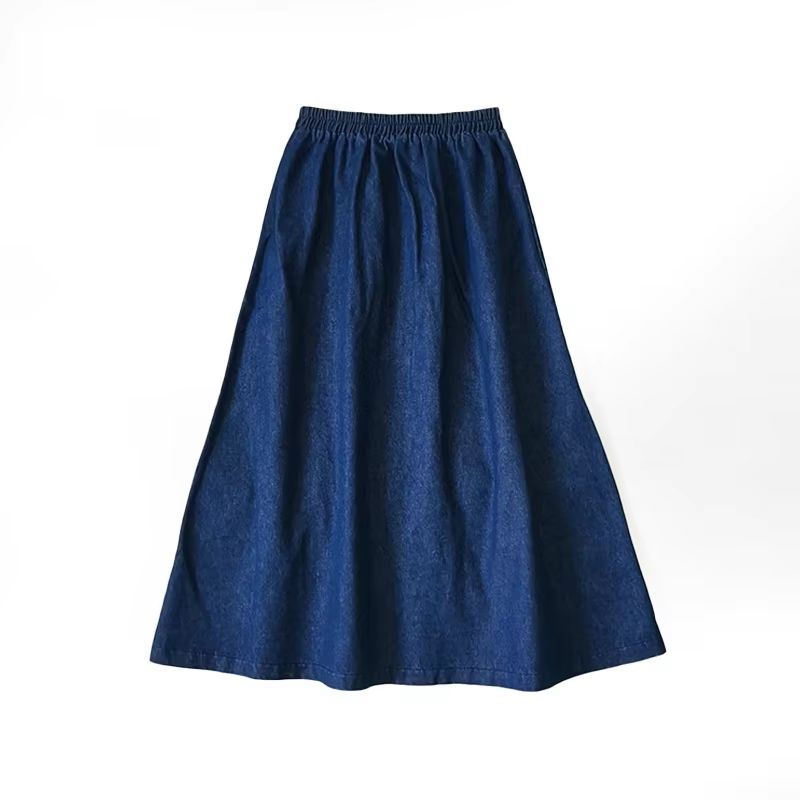 Denim Orchard denim maxi skirt – Ali Plus AW26