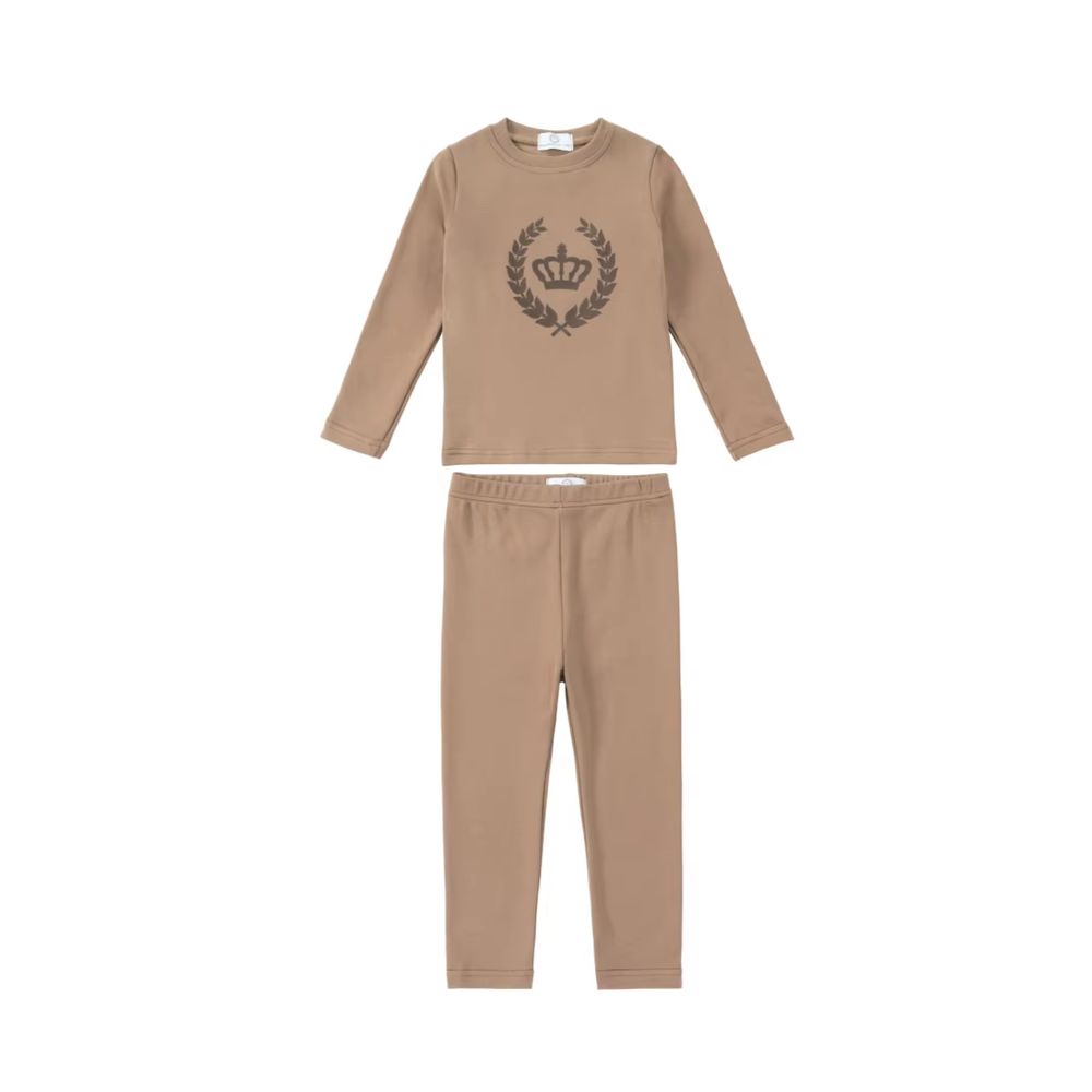 Royal Velvet Crown Collection – Camel Set