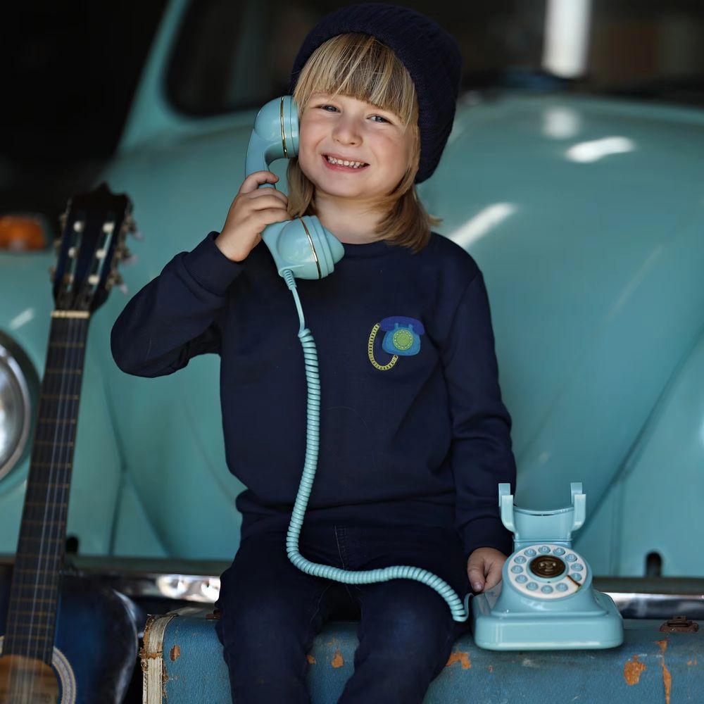 Telephone Print Collection – Little Boy Sweatshirt