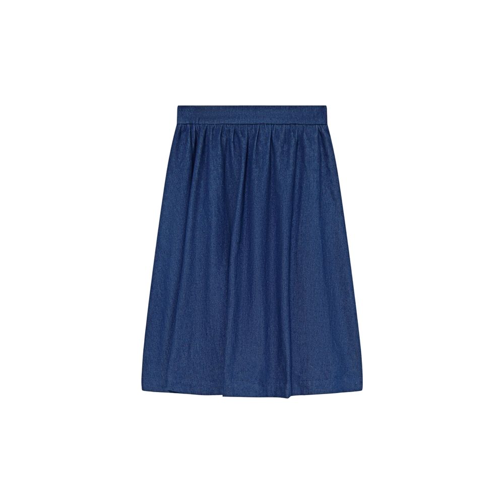 Yellow Stripe Collection – Knee-Length Skirt – Ali Mali AW26