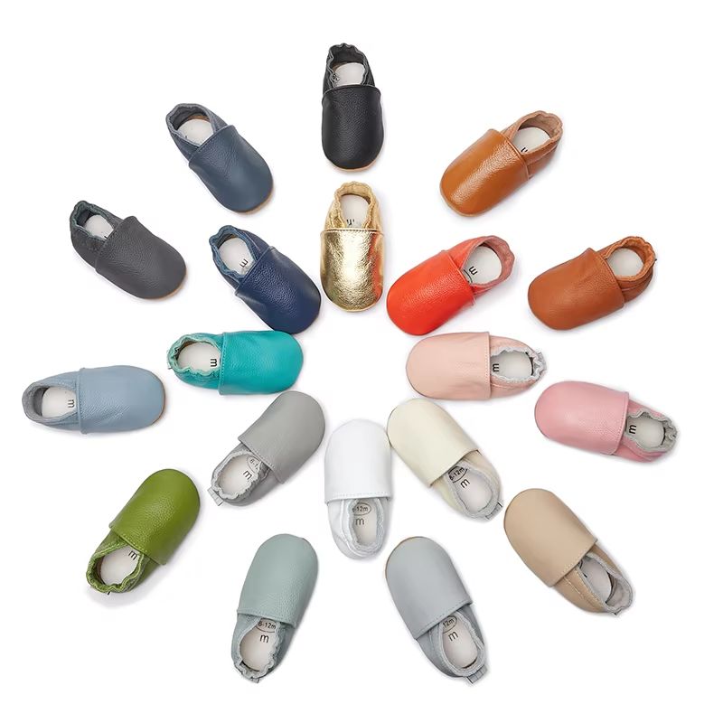 Soft Leather Baby Moccasins