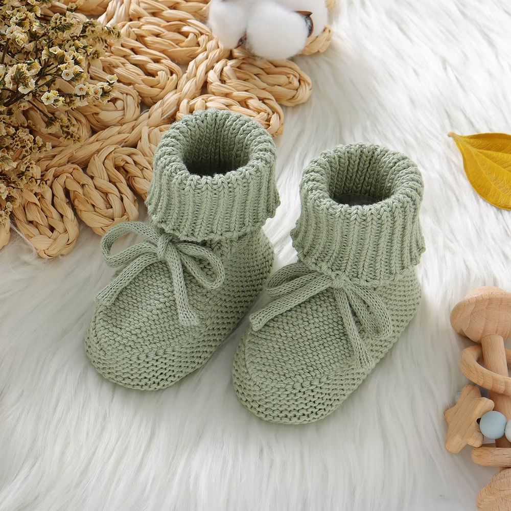 Baby First Walkers Breathable Anti-Slip Knitted Newborn Infant Boys