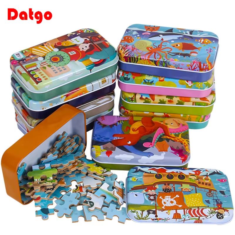 60-Piece Wooden Puzzle