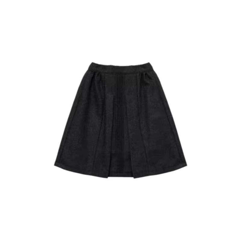 Girls' Black A-Line Skirt