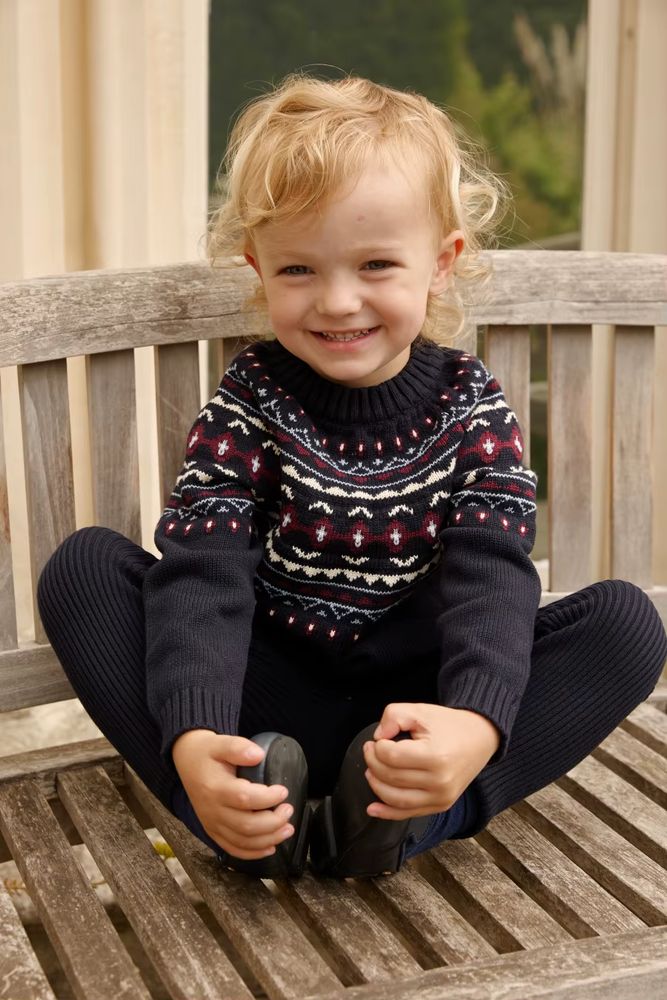 Windsor Collection – Knit Fair Isle Top