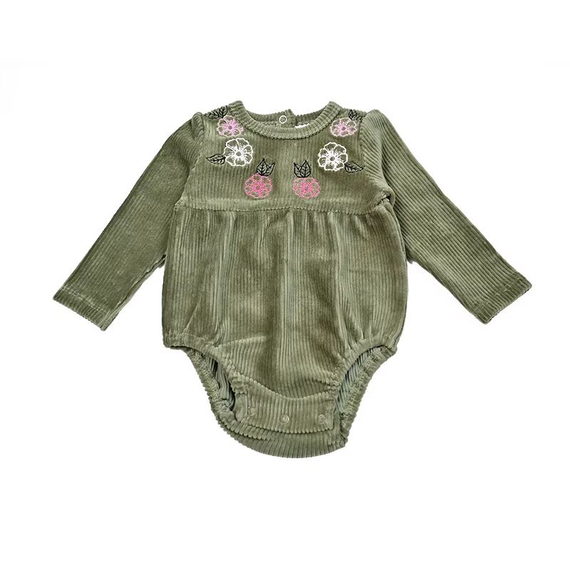 Olive Moments Corduroy Set – Baby Romper