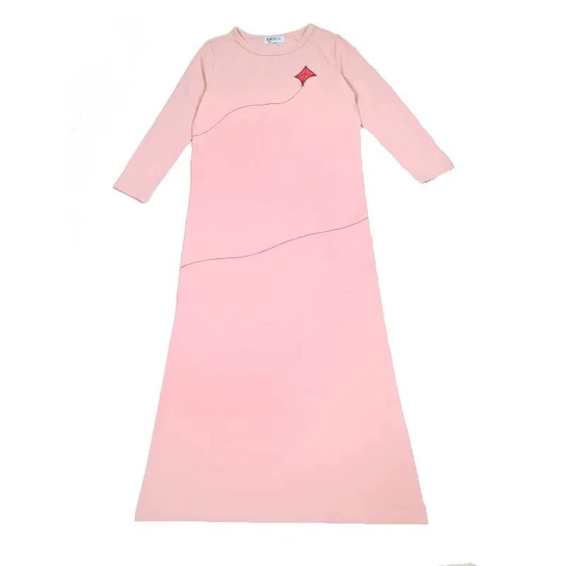 Modal Soft Pyjamas – Pink Maxi Dress