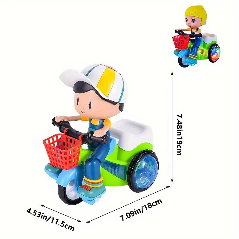 Spinning Stunt Trike Toy