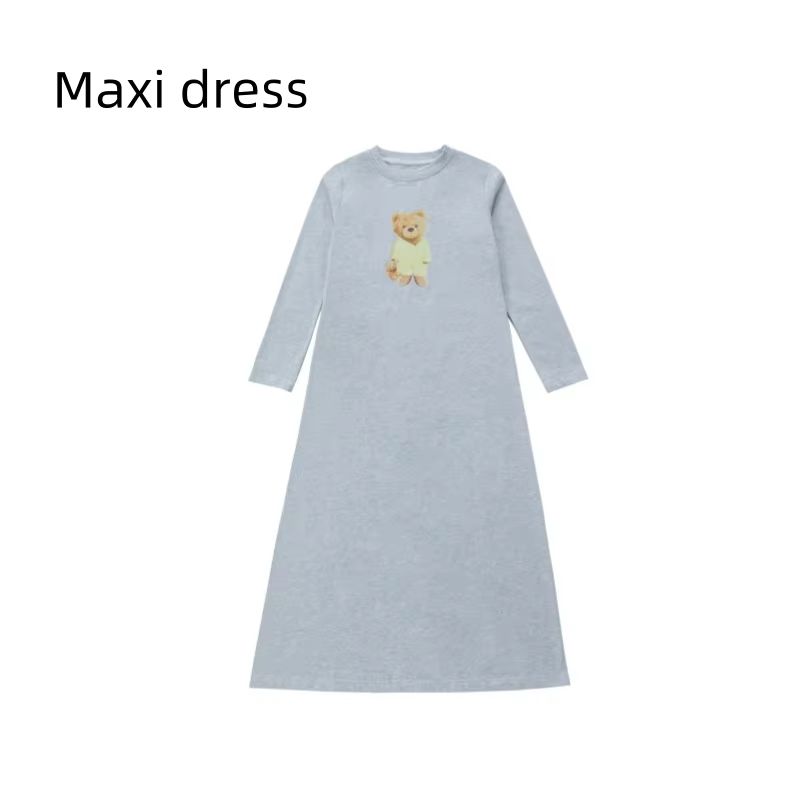 Teddy Bear Pyjamas – Gray Dress