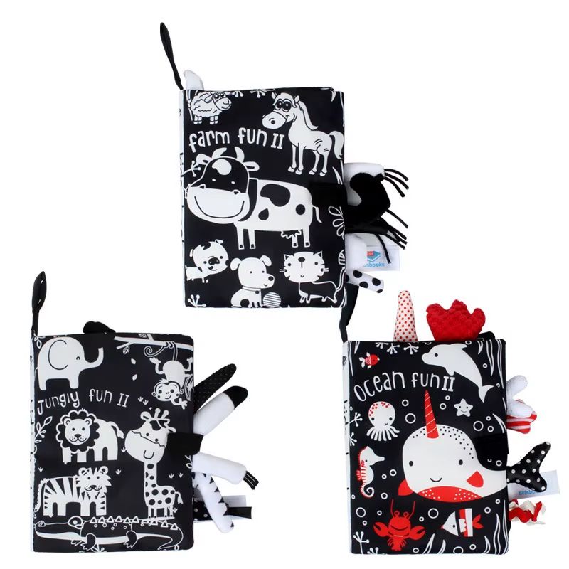 Animal Tails Cloth Book