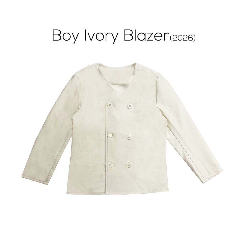 Spanish Sunset Collection – Boys Ivory Blazer