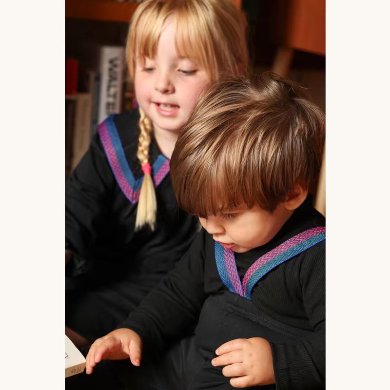 Bold Borders Boys Polo Sweatshirt