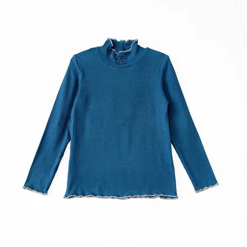 Essentials Collection – Ribbed Top Blue
