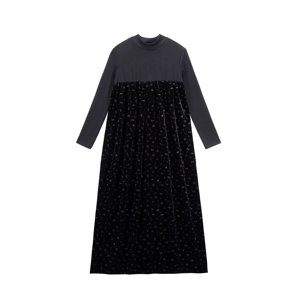 Velour Robe Collection – Patchwork Dress – Ali Specials AW26