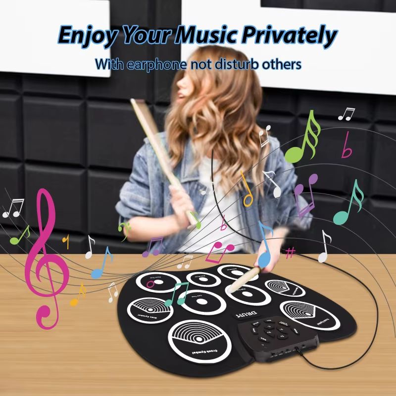 Electronic Roll-Up Drum Kit