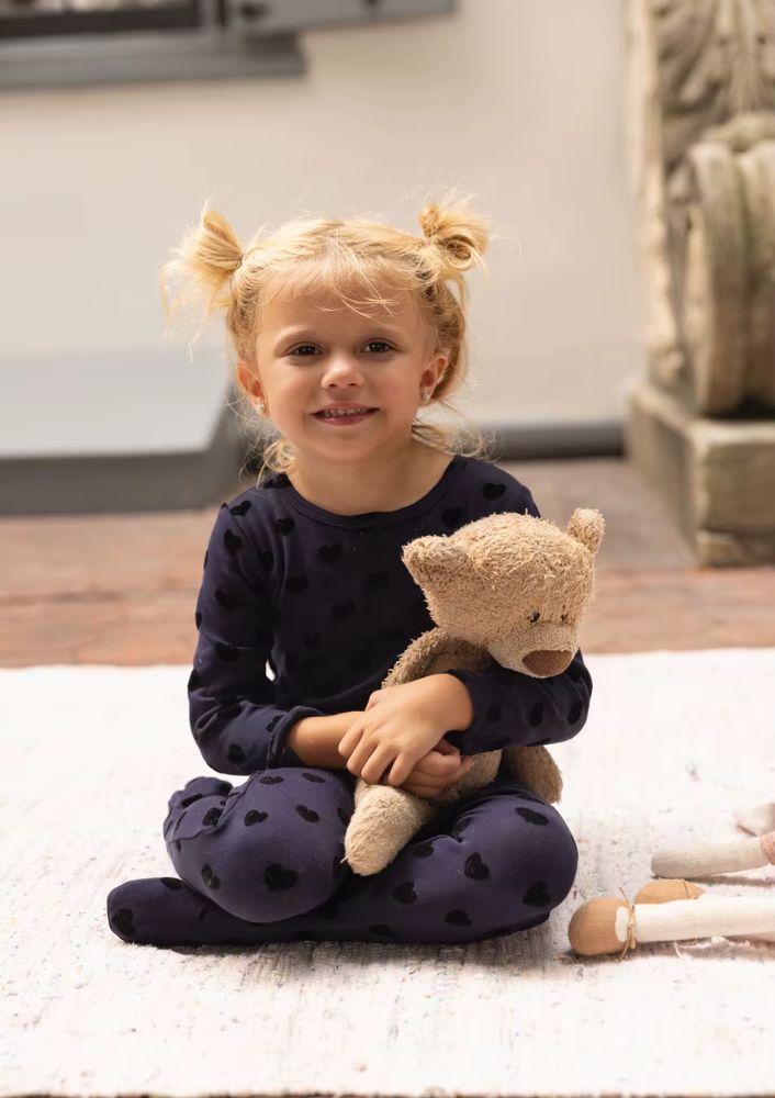 Moonlight Loungewear – Heart Girl Footie
