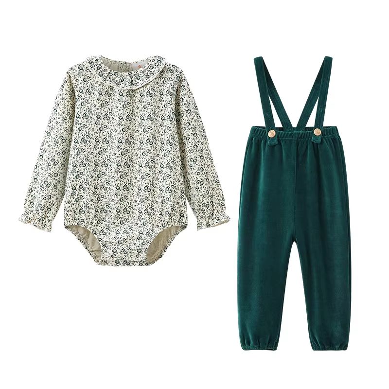 Velour Elegant Collection – Baby Girl Set – Ali Affordable AW26