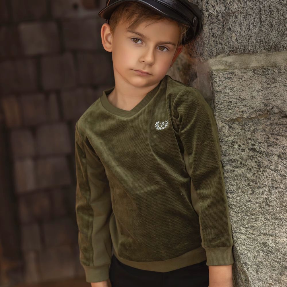 Deep Olive Corduroy Collection – Deep Olive Corduroy Dress