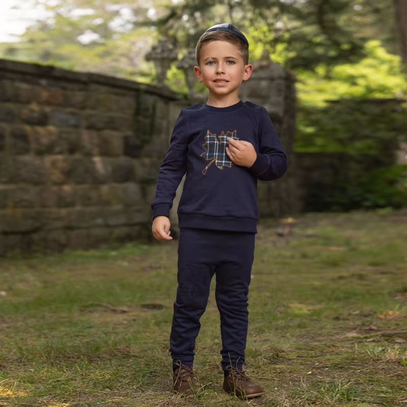 Woodland Plaid Collection – Boy Sweatshirt