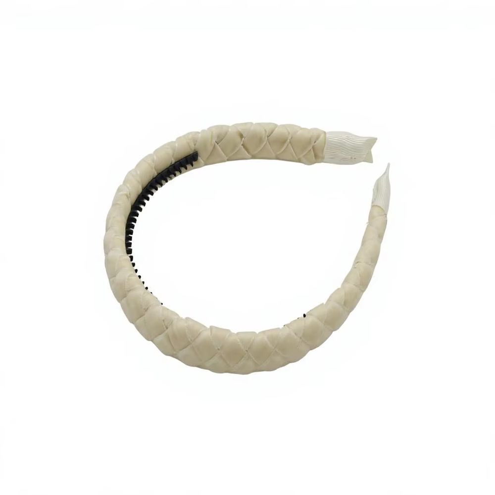 White Velvet Bow Headband – Ali Picks AW26