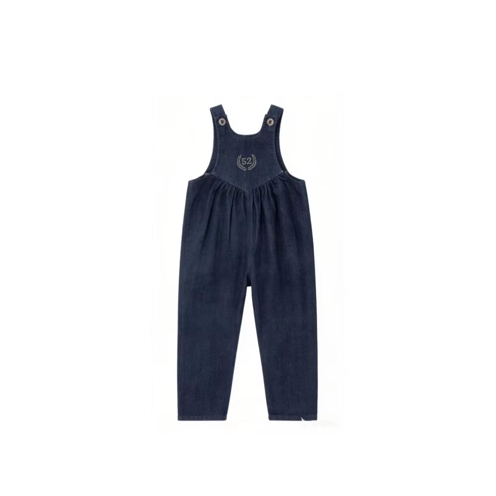 Blue & Black Denim – Blue Baby Denim Overalls – Ali Picks AW26