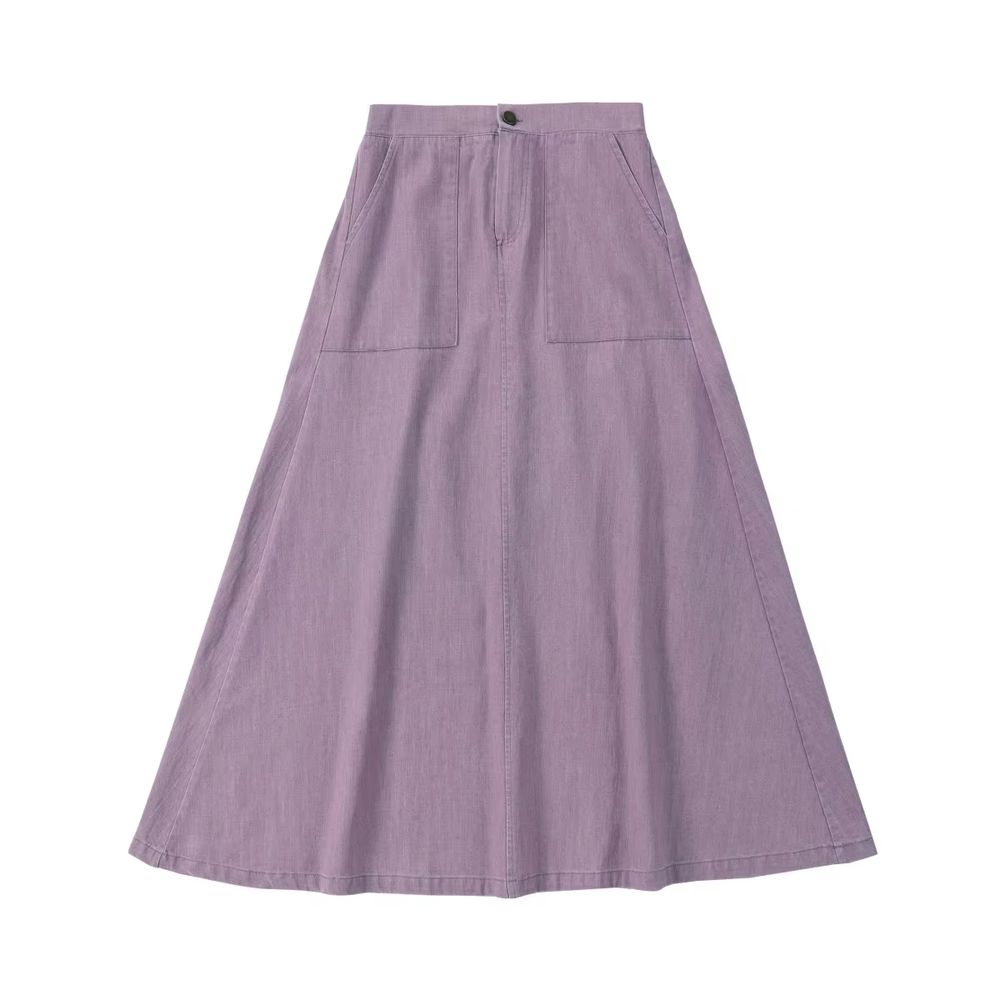 Loose Modal Tees – Purple