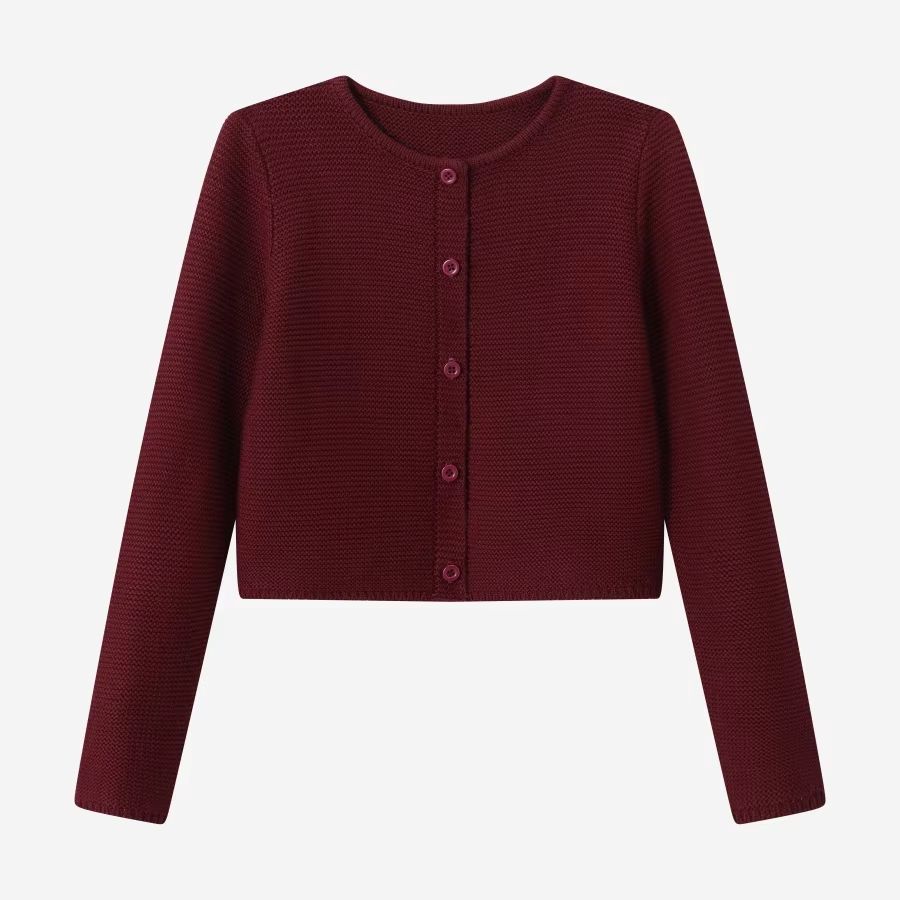 Burgundy Collection – Burgundy Knit Cardi
