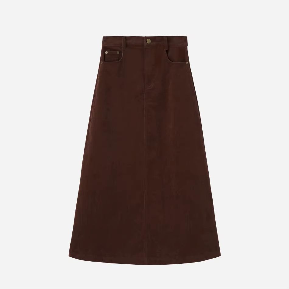 Saddle Collection – Brown Maxi Skirt – Ali Specials AW26