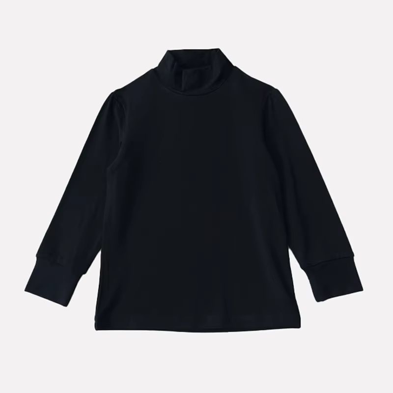 Midnight Tweed base mock neck – Ali Plus AW26