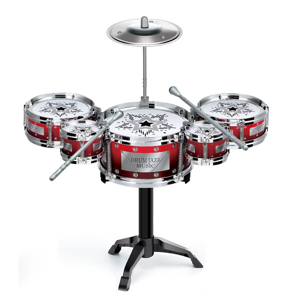 Toddler Jazz Drum Kit – Red