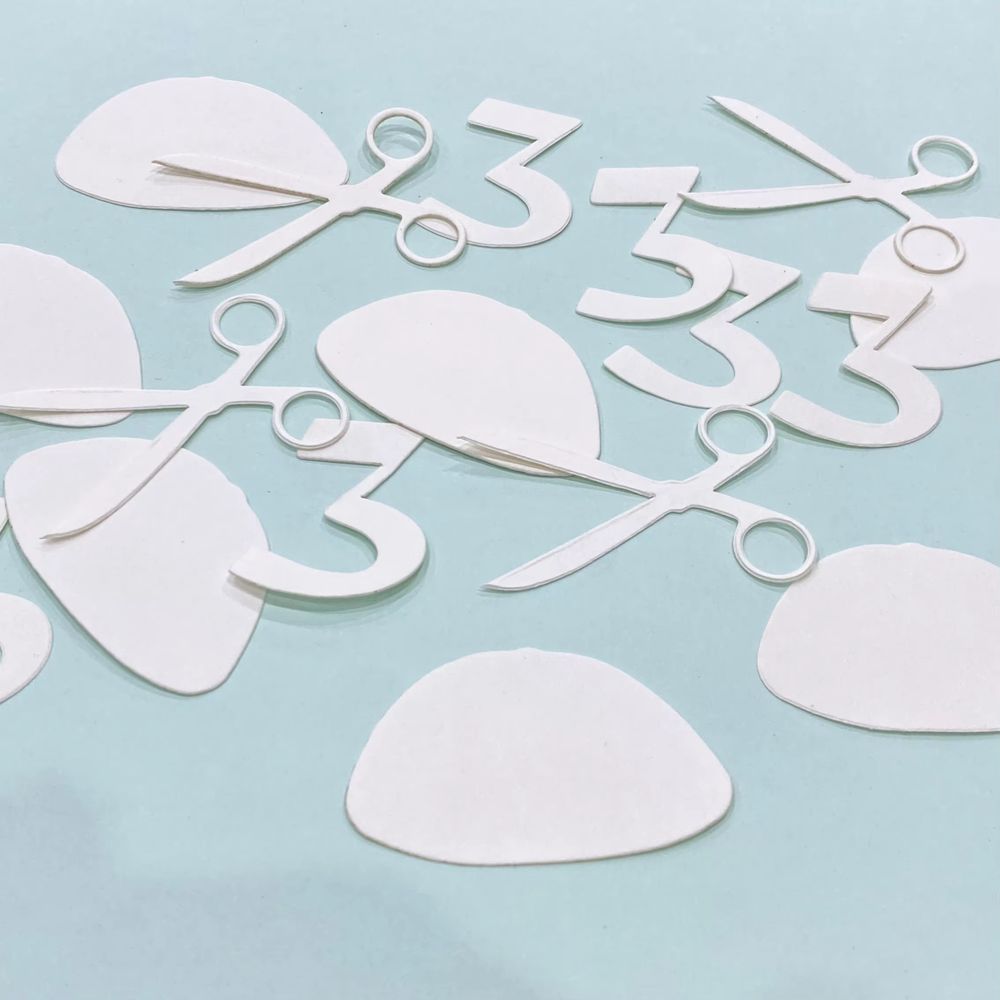 Green & Gold Upsherin Confetti