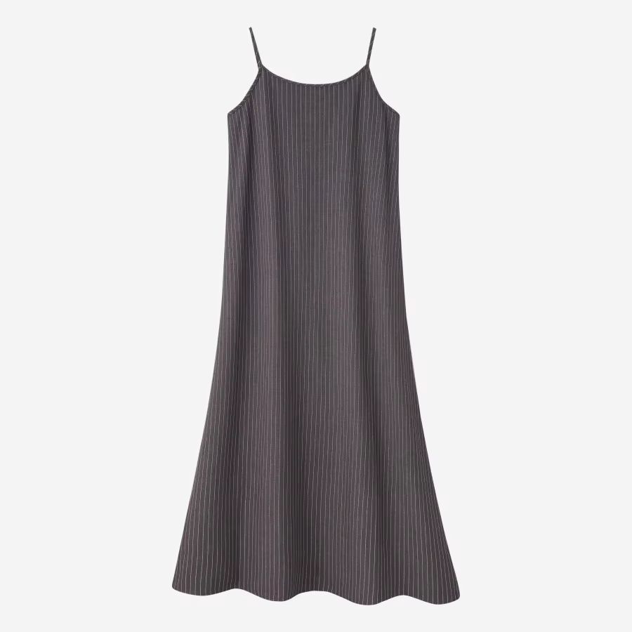 Pinstripe Collection – Grey Dress