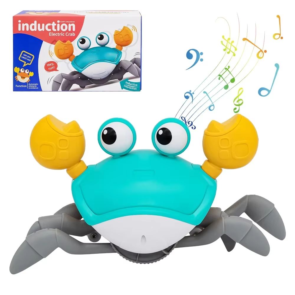 Crawling Crab Toy – Blue
